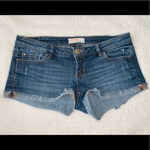 Garage Mini Jean Shorts